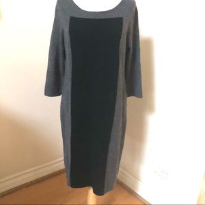 Bloomingdale’s Cashmere Long Sleeve Very Soft Dress